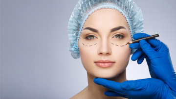 Aesthetic eyelid ptosis correction